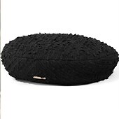 abordables Chapeaux de fête-Chapeaux béret en fibre de coton, chapeau souple pour mariage, décontracté, élégant, avec couleur pure, couvre-chef