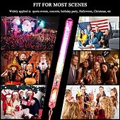 cheap Novelties-3/5/10pcs LED Glow Sticks LED Party Sticks Flash Twinkling Light Multi-color Sticks Glow Sticks With Lanyard Suitable For Birthday Parties Small Gifts For Halloween And Christmas Parties