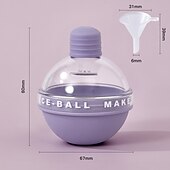 Недорогие Кухонная утварь и гаджеты-1 шт., создатель ледяных шариков, форма для ледяных шариков для виски, силиконовая форма для кубиков льда, сферическая форма для льда, силиконовый лоток для кубиков льда, шарик для формы для льда