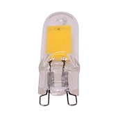 halpa LED-maissilamput-g9 led-lamput 2/4w 20/40w halogeenivastaava 3000k lämmin valkoinen/6000k valkoinen kodin valaistukseen kattokruunut kotikäyttöön 5 kpl