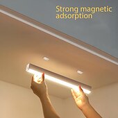 cheap Star Galaxy Projector Lights-Wireless LED Night Light Type C Rechargeable Light Cabinet Wardrobe Lamp Staircase Backlight For Kitchen LED