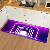 preiswerte Küchenteppiche &amp; Matten-3D-Wirbelmuster-Bereichsteppich, Küchenmatte, rutschfeste, ölbeständige Bodenmatte, Wohnzimmerteppich, Innen- und Außenmatte, Schlafzimmerdekor, Badezimmermatte, Eingangsteppich, Türmatte