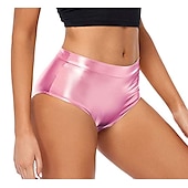 preiswerte Unterteile-Metallisch 1980er Glänzendes Latex-Patent Shorts PU - Leder Figurbetontes Einfarbig Damen Maskerade Party Junggesellinnenabschiedsparty Pride Parade Erwachsene Shorts