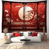 ieftine tapiserie peisajului-Anul Nou chinezesc agățat tapiserie artă de perete tapiserie mare decor mural fotografie fundal pătură perdea acasă dormitor living decor