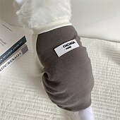 billige Hundeklær og tilbehør-Hunder Katter Genser Mote søt stil Vinter Varm Myk Vaskbar Bekvem utendørs Sport Hundeklær for Bichon Frisé Puddel Pommeran ungt kjæledyr Sommerfugl