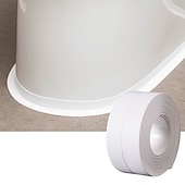 economico Gadget bagno-1 rotolo di striscia di mastice per WC impermeabile a prova di muffa, nastro sigillante autoadesivo per il bagno, nastro impermeabile per il bagno per prevenire umidità e muffa, bellissimi adesivi per