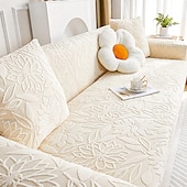 baratos Cobertura de Sofa-Capa de sofá jacquard floral capa elástica macia e durável capa de sofá 1 peça de tecido spandex protetor de móveis lavável ajuste poltrona assento/loveseat/sofá/sofá xl/sofá em forma de l