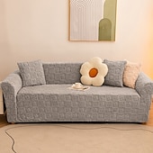 cheap Sofa Cover-Elastic Jacquard Fabric Sofa Cover Stretch Couch Cover Sectional L Shape Sofa Slipcover Corner Case for Living Room 1/2/3/4 Seat