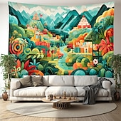 tanie gobeliny artystyczne-pikowanie domy sztuki wiszące gobelin wall art duży gobelin mural wystrój fotografia tło koc kurtyna strona główna sypialnia dekoracja salonu