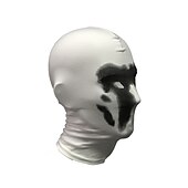 economico oggetti di scena per cabine fotografiche-watchmen roche maschera per la testa cosplay stampa digitale maschera per la testa copricapo di carnevale