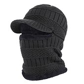 olcso Kalapok-Férfi Balaclava Sapka Melegen tartani Szélbiztos Légáteresztő Báránybunda Sapka Tél Hódeszka mert Síelés Snowbordozás Téli sportok