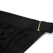 economico nuotata breve-Per uomo Pantaloncini da mare Slip da bagno Spiaggia Festa in piscina Traspirante Asciugatura rapida Vita elastica Liscio Breve Sport Informale Abbigliamento sportivo Nero Bianco Media elasticità