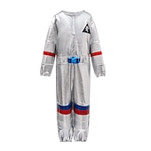 levne halloweenské kostýmy pro páry-astronaut onesies with bag 2 ks dětský chlapecký dívčí cosplay kostým karnevalové představení maškarní jednoduché halloweenské kostýmy světový den knihy