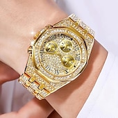 baratos Relógios Quartz-2 unidades / conjunto, relógio de quartzo de negócios esportivos masculinos da moda &amp; pulseira de aço inoxidável, conjunto de presente masculino