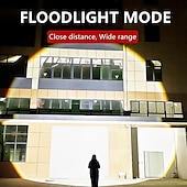 cheap Tactical Flashlights-White Laser Super Powerful Flashlight 5000LM TYPE-C Rechargeable Torch Light High Power LED Flashlight Tactical Lantern