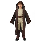 preiswerte Kostüme für Jungen-Jedi Ritter Cosplay Kostüm Outfits Kostüm Cosplay for Jungen Kinder Karneval Maskerade