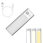 cheap Cabinet Light-Light In The Box Wireless Motion Sensor Under Cabinet Light, Wardrobe Light Color Adjustable Infrared Cat Eye Motion Sensor Kitchen Led Under-Cabinet Lights
