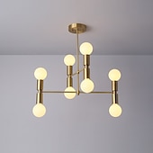 Χαμηλού Κόστους Σχέδιο Sputnik-led μενταγιόν 55/100cm φωτιστικό οροφής ρυθμιζόμενο ύψος μενταγιόν μοντέρνο φωτιστικό οροφής μέσα του αιώνα για σαλόνι, τραπεζαρία, κουζίνα