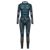cheap Men's Costumes-Aquaman Cosplay Costume One-Piece Anime Cosplay for Men's Women's Adults Kid's Masquerade