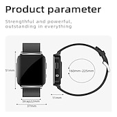 economico Smartwatch-Orologio Smart EP03 per Uomini 24h PTT ECG Frequenza Cardiaca Pressione Sanguigna Temperatura Bracciale Monitoraggio Non Invasivo della Glicemia Smartwatch