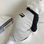 billige Hundeklær og tilbehør-Hunder Katter Genser Mote søt stil Vinter Varm Myk Vaskbar Bekvem utendørs Sport Hundeklær for Bichon Frisé Puddel Pommeran ungt kjæledyr Sommerfugl