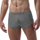 abordables Shorts de sport pour hommes-Homme Short Running Course Short d&#039;athlétisme Bas Sport &amp; Loisir Athleisure Respirable Séchage rapide Doux Aptitude Exercice Physique Marathon Tenue de sport Tenues de Sport Couleur Pleine Noir