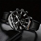 economico Orologi al quarzo-1pc Orologio Quartz da Uomo in Lega Rotondo  1pc Bracciale Accessori da Uomo