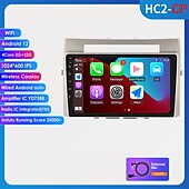 cheap Car Multimedia Players-Android 12 Car Radio for Toyota Corolla Verso AR10 2004-2009 Multimedia Player Navigation GPS Carplay Stereo DVD 4G