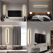 cheap Indoor Wall Lights-LED Acrylic Wall Lamp RF Remote Control Dimmable Timing LED Indoor Wall Lamp Suitable for Balcony  Bedrooms Living Rooms Study Rooms Corridors Bathrooms and Office Spaces