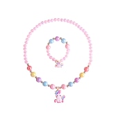 preiswerte Tragbare Accessoires-Festival Performance Requisiten Prinzessin Kleid Zubehör Set Meerjungfrau farbiger Schmuck Mädchen Kleid Zubehör Kinder