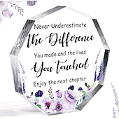 levne Sochy-inspirativní přátelství akrylový ornament srdce - perfektní dárek k narozeninám, svátkům a domácí výzdobě