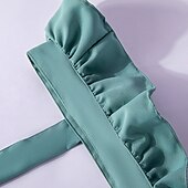 economico grembiule-grembiule, cucina, cucina domestica, speciale tessuto impermeabile e resistente all&#039;olio a doppio strato, grazioso grembiule da donna in stile principessa