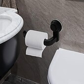 economico Gadget bagno-Porta carta igienica senza punch, ventosa autoadesiva, portaoggetti da cucina, bagno, impermeabile, a prova di umidità, accessori, scaffale, porta carta igienica da parete
