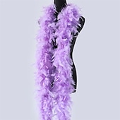 זול אביזרי פוטבוט&#039;-boland deluxe feather boa 70 אינץ&#039; אביזרי לבוש לצעיף נוצות הודו
