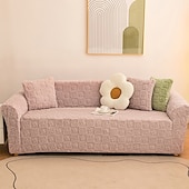 cheap Sofa Cover-Elastic Jacquard Fabric Sofa Cover Stretch Couch Cover Sectional L Shape Sofa Slipcover Corner Case for Living Room 1/2/3/4 Seat