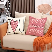 abordables Housse de coussin de vacances-Housse de coussin carrée douce décorative à double face pour mariage 4PCS Housse de coussin carrée pour chambre salon canapé fauteuil