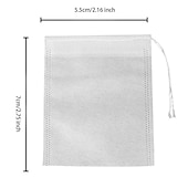 cheap Kitchen Utensils &amp; Gadgets-100pcs Disposable Tea Bags Non-Woven, Transparent, And Perfect For Spices! for Hotels,Restaurant, Bulk Kitchenware&amp;Tableware