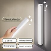 cheap Star Galaxy Projector Lights-Wireless LED Night Light Type C Rechargeable Light Cabinet Wardrobe Lamp Staircase Backlight For Kitchen LED