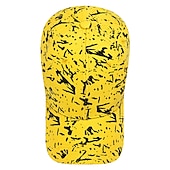 billiga Baseballkeps herr-Unisex Basebollkeps Solhatt Svart Vit Polyester Mode Ledigt Minimalism Utomhus Semester Grafisk Graffiti Justerbara Solskyddskräm Mode