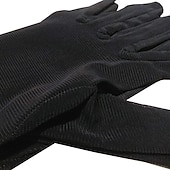 economico Accessori e altro-Guanti da opera Guanti lunghi Guanti da sera Guanti lunghi Retrò vintage Ruggenti anni '20 1920s Poliestere Per Ragazza emancipata Cosplay Carnevale Per donna Bigiotteria Gioielleria di moda