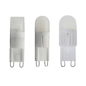 رخيصةأون أضواء LED ثنائي الدبوس-G9 لمبة LED 1/2/3 واط عكس الضوء الثريا المصابيح الكهربائية 20 واط/30 واط لمبة الهالوجين يعادل الأبيض الدافئ 3000 كيلو/الأبيض 6000 كيلو g9 ثنائية دبوس قاعدة المصابيح ac220v 5 قطع
