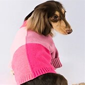 cheap Sweaters-Dog Cat Sweater Jumper Fashion Cute Winter Warm Soft Washable Comfortable Outdoor Sports Dog Clothing for Bichon Frise Poodle Pomeranian Baby Pet Papillon