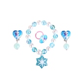 preiswerte Tragbare Accessoires-Festival Performance Requisiten Prinzessin Kleid Zubehör Set Meerjungfrau farbiger Schmuck Mädchen Kleid Zubehör Kinder