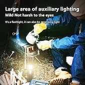 cheap Tactical Flashlights-White Laser Super Powerful Flashlight 5000LM TYPE-C Rechargeable Torch Light High Power LED Flashlight Tactical Lantern