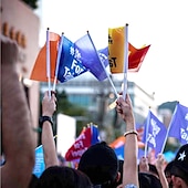 baratos Presentes Personalizados-Bandeira Personalizada com Seu Próprio Design Melhor Presente de Formatura Decoração de Parede do Quarto Bandeiras e Bandeiras de Jardim Presente para Fora e Dentro Presente Personalizado para o Dia