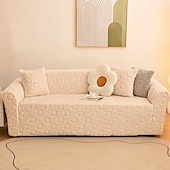 cheap Sofa Cover-Elastic Jacquard Fabric Sofa Cover Stretch Couch Cover Sectional L Shape Sofa Slipcover Corner Case for Living Room 1/2/3/4 Seat