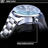 economico Orologi meccanici-Orologio Meccanico Automatico da Uomo - Orologio Moda Casual d&#039;Affari con Calendario Luminosa
