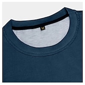 ieftine Tricouri amuzante pentru bărbați-Tricou grafic sarcastic cu litere pentru bărbați Tricou cu imprimeu în 3D cu guler rotund Tricou cu mânecă scurtă Designer zilnic Retro Vintage Sporturi în aer liber Vacanță Ieșiri Negru Violet Verde