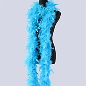 זול אביזרי פוטבוט&#039;-boland deluxe feather boa 70 אינץ&#039; אביזרי לבוש לצעיף נוצות הודו