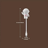 abordables appareils électroménagers-USB veilleuse commande vocale mini led prise usb protection des yeux dimmable led capteur de son chambre lecture lampe de bureau lumières intelligentes pour la décoration intérieure